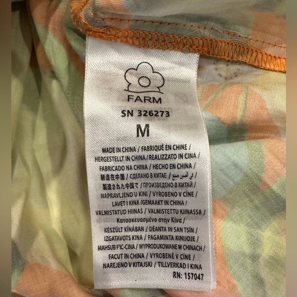 NWT Farm Rio Chic Pears mini dress - Picture 14 of 14